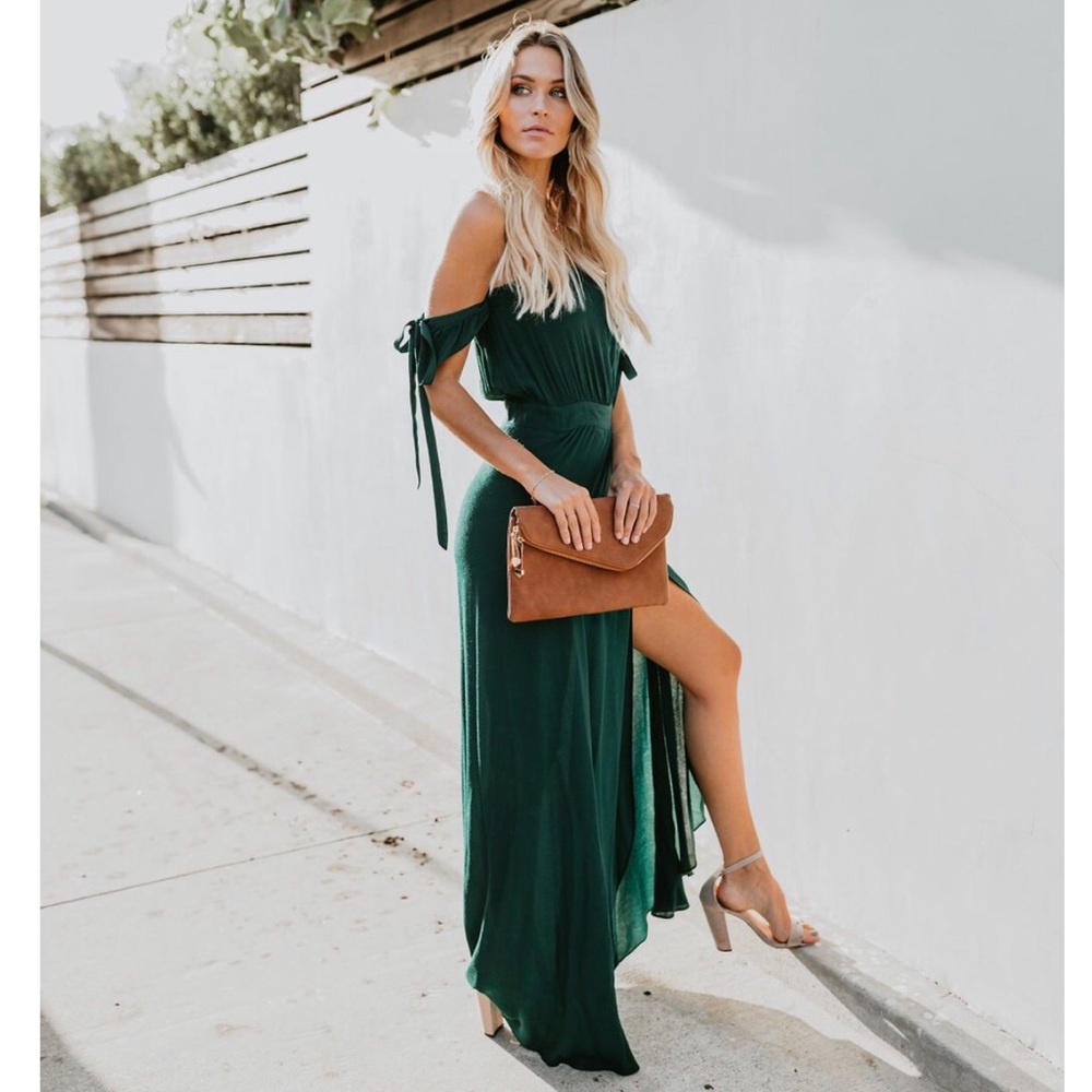 Infinity Off the Shoulder Dress